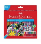 Lápis Cor 60un Cx Cartão Faber-Castell Arte Terapia 18cm
