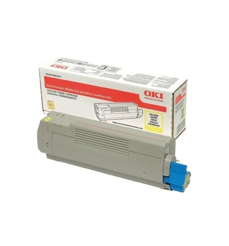 Toner OKI Amarelo 46508713 1500 Pág.
