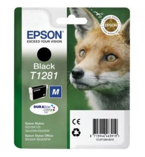 Tinteiro Epson T1281 Preto C13T12814011 5,9ml 170 Pág.