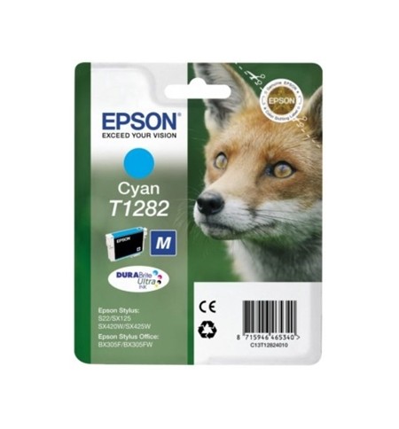 Tinteiro Epson T1282 Azul C13T12824011 3,5ml 175 Pág.