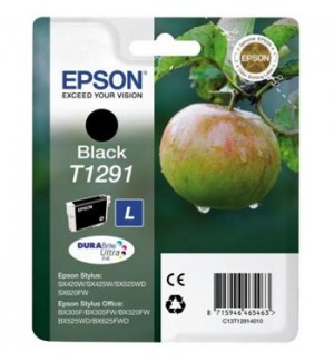 Tinteiro Epson T1291 Preto C13T12914011 11ml 385 Pág.