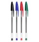 Esferográfica 4 Cores 1mm Ball Point BIC Cristal 4un