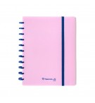 Caderno Inteligente A4 PP Ambar EcoSmart Rosa 100Fls