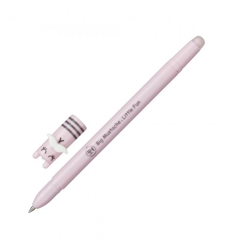 Esferográfica Gel Mustache Apagável Azul 0,5mm Sortido 1un