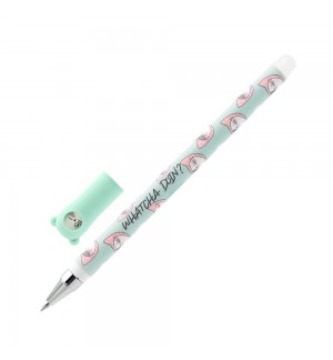 Esferográfica Gel Little Kitty Apagável Azul 0,5mm Sortido