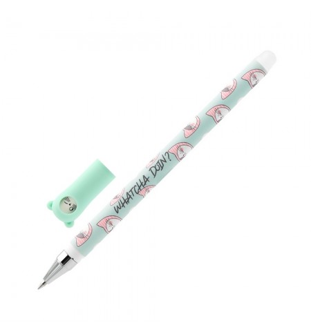 Esferográfica Gel Little Kitty Apagável Azul 0,5mm Sortido