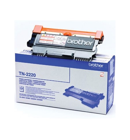 Toner Brother TN-2220 Preto 2600 Pág.