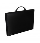 Pasta Porta Desenhos PVC A4 c/Pega Preto