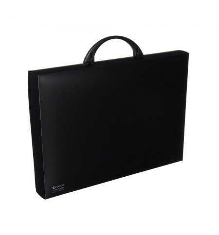 Pasta Porta Desenhos PVC A4 c/Pega Preto