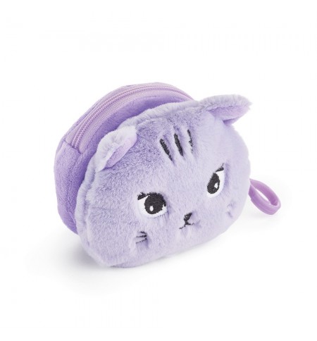 Porta Moedas c/ Porta Chaves Gato 1un