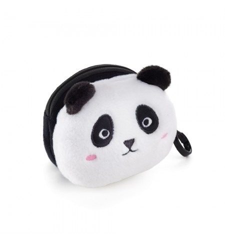 Porta Moedas c/ Porta Chaves Panda 1un