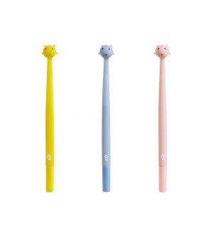 Esferográfica Girafa Azul Corpo Sortido 1un