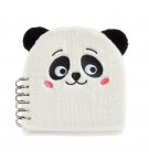 Bloco Espiral 160x160mm Liso Peluche Panda 80Fls 1un