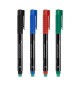 Marcador Permanente Médio Faber-Castell 0,9mm 4 Cores 4un