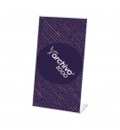 Expositor Suporte Porta Folhetos Acrilico 10x21,2cm em L