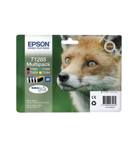 Pack Tinteiros Epson T1285 4 Cores C13T12854010