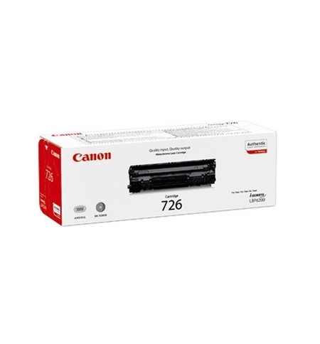 Toner Canon 726 Preto 3483B002 2100 Pág.