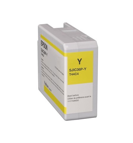 Tinteiro Epson SJIC36P-Y Amarelo C13T44C440 80ml