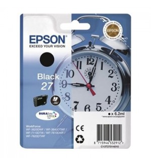Tinteiro Epson 27 Preto C13T27014010 6,2ml