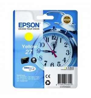 Tinteiro Epson 27 Amarelo C13T27044010 3,6ml