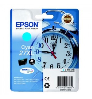 Tinteiro Epson 27XL Azul C13T27124010 10,4ml