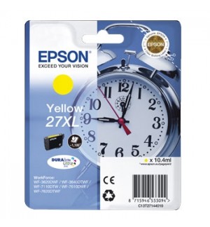 Tinteiro Epson 27XL Amarelo C13T27144010 10,4ml