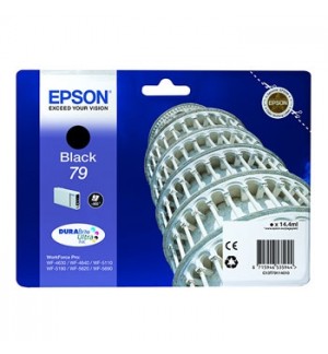 Tinteiro Epson 79 Preto C13T79114010 14,4ml 900 Pág.