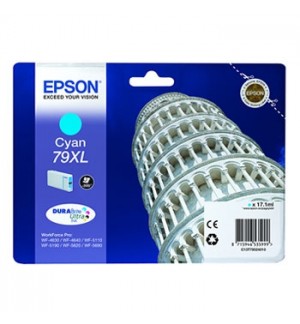 Tinteiro Epson 79XL Azul C13T79024010 17,1ml 2000 Pág.