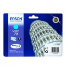 Tinteiro Epson 79 Azul C13T79124010 6,5ml 800 Pág.