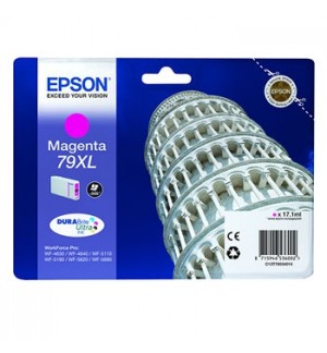 Tinteiro Epson 79XL Magenta C13T79034010 17,1ml 2000 Pág.