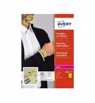 Pulseiras de Identificação Avery L4001-5 5x10 Amarelo 50un