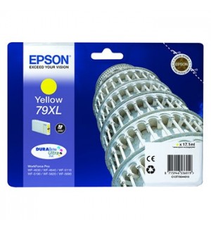 Tinteiro Epson 79XL Amarelo C13T79044010 17,1ml 2000 Pág.