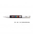 Marcador Uniball Posca PC-1M 0,7mm Branco (1) 1un