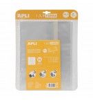 Forra Livros Ajustável 285x530mm 75mic Apli 5un