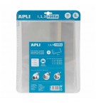 Forra Livros Ajustável 300x530mm 75mic Apli 5un