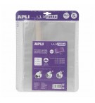 Forra Livros Ajustável 295x530mm 75mic Apli 5un