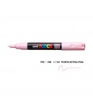 Marcador Uniball Posca PC-1M 0,7mm Rosa Claro (51) 1un