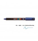 Marcador Uniball Posca PC-1MR 0,7mm Azul (33) 1un