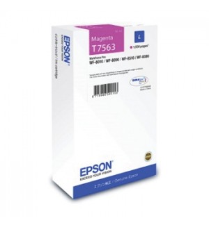 Tinteiro Epson T7563 Magenta C13T756340 14ml 1500 Pág.