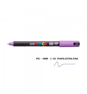 Marcador Uniball Posca PC-1MR 0,7mm Lavanda (P11) 1un