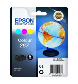 Tinteiro Epson 267 3 Cores C13T26704010 6,7ml 200 Pág.