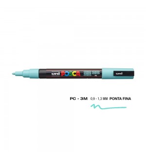 Marcador Uniball Posca PC-3M 0,9mm Verde Aqua (P6) 1un