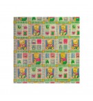 Papel Embrulho 62cmx200m Bobine Ursos Fofinhos 7Kg