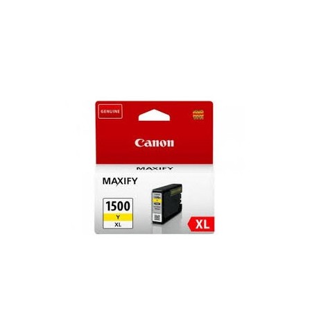 Tinteiro Canon 1500XL Amarelo 9195B001 12ml 1000 Pág.