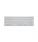 Teclado Wireless E9700M Ultra-Slim Branco