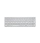 Teclado Wireless E9700M Ultra-Slim Branco
