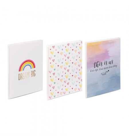 Álbum Fotos 12,5x16,5cm 24 Folhas SoftCover Shine Sortido