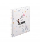 Álbum Fotos 29x32cm 60 Folhas Book to the Moon