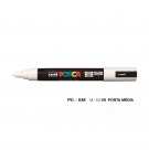 Marcador Uniball Posca PC-5M 1,8mm Branco (1) 1un