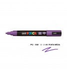 Marcador Uniball Posca PC-5M 1,8mm Violeta (12) 1un